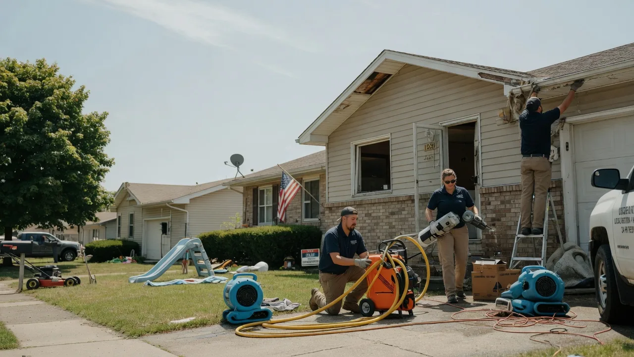 Water Damage Restoration in Utica, IL near me